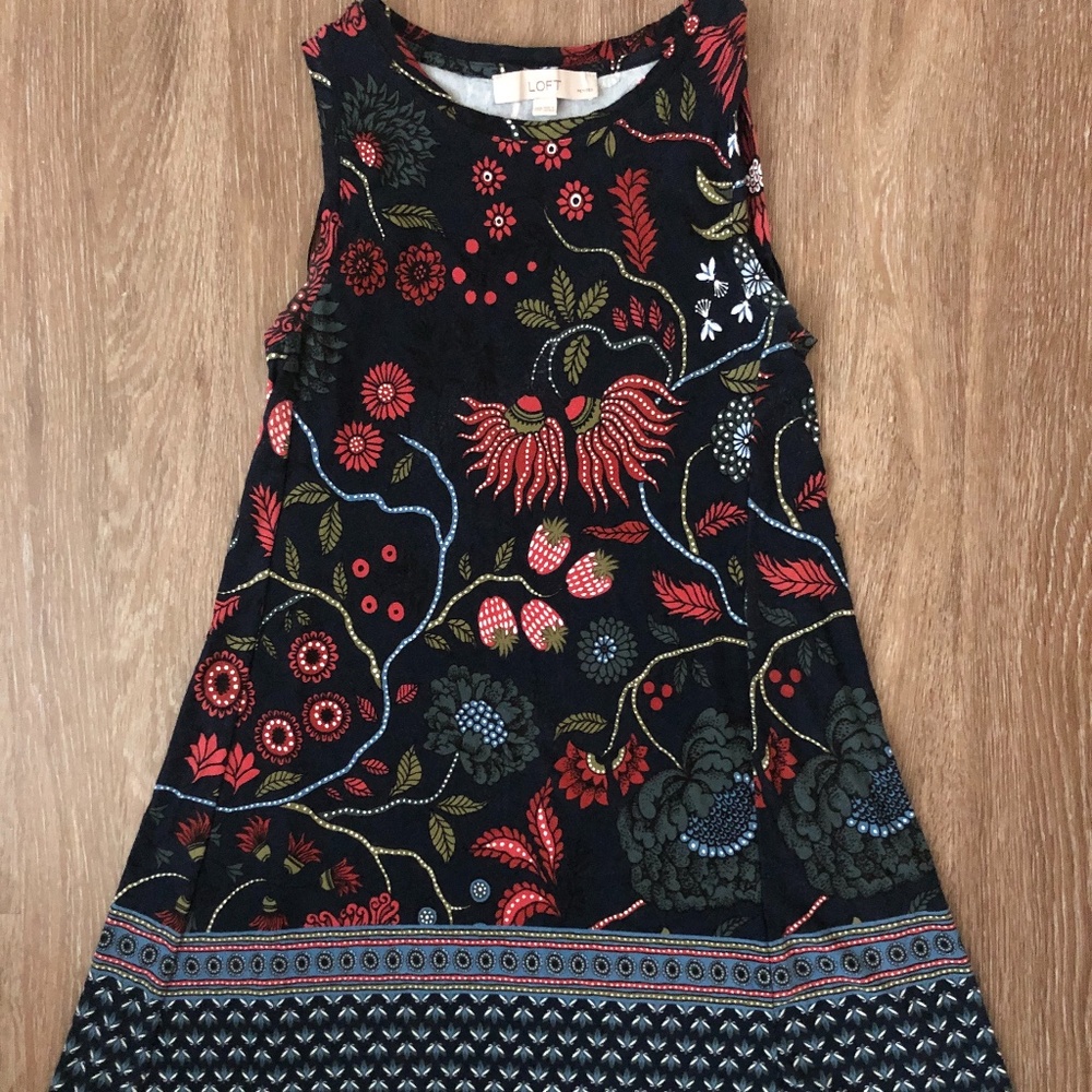LOFT Floral Dress